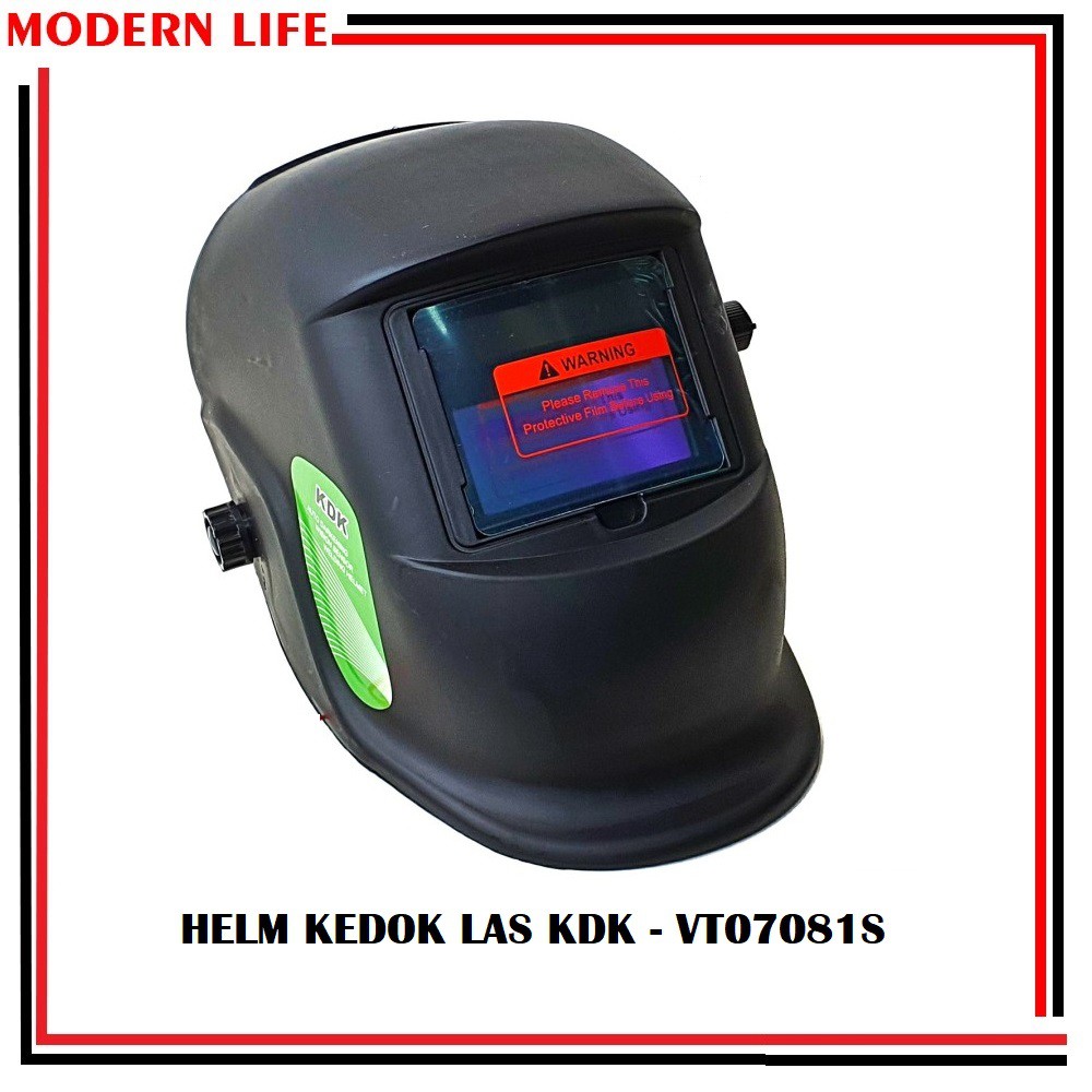 HELM LAS OTOMATIS KDK WELDING HELMET AUTO KEDOK LAS OTOMATIS KDK JAPAN