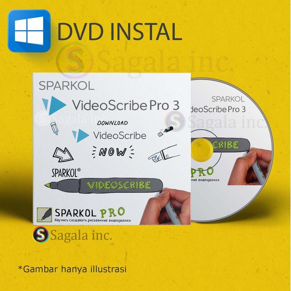 Langsung Order sparkol videoscribe pro 3 dan 2 Diskon