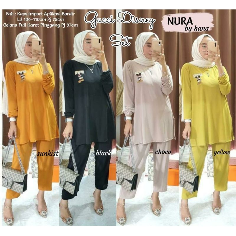 GUCCII DISNEY SET BY NURA