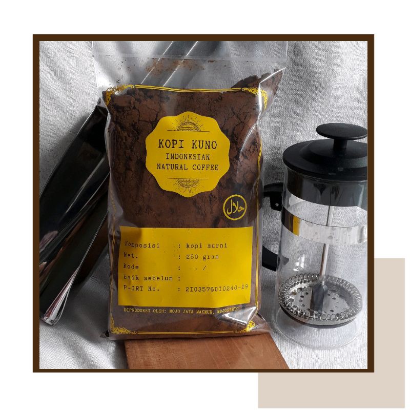 

KOPI ROBUSTA MALANG KOPI KUNO - Kopi Murni - 100% Asli Java Robusta