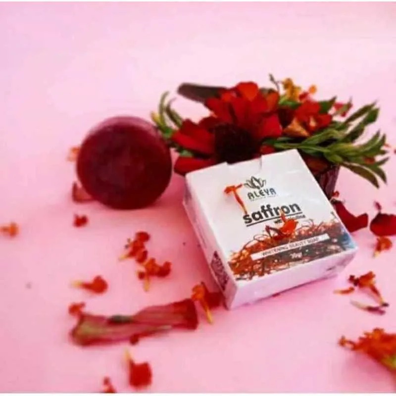 SABUN SAFRON ALEYA BPOM | SABUN SAFFRON ALEYA | SABUN WAJAH ALEYA | SABUN  safron ORIGINAL 100% PEMUTIH WAJAH