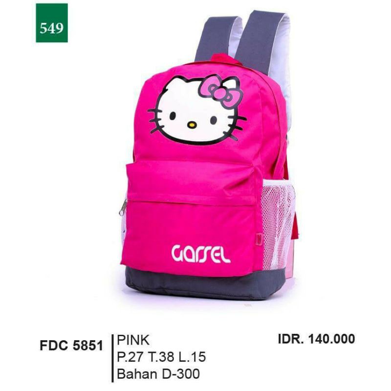 Tas Wanita / Backpack Anak Wanita - FDC 5851 Garsel Original