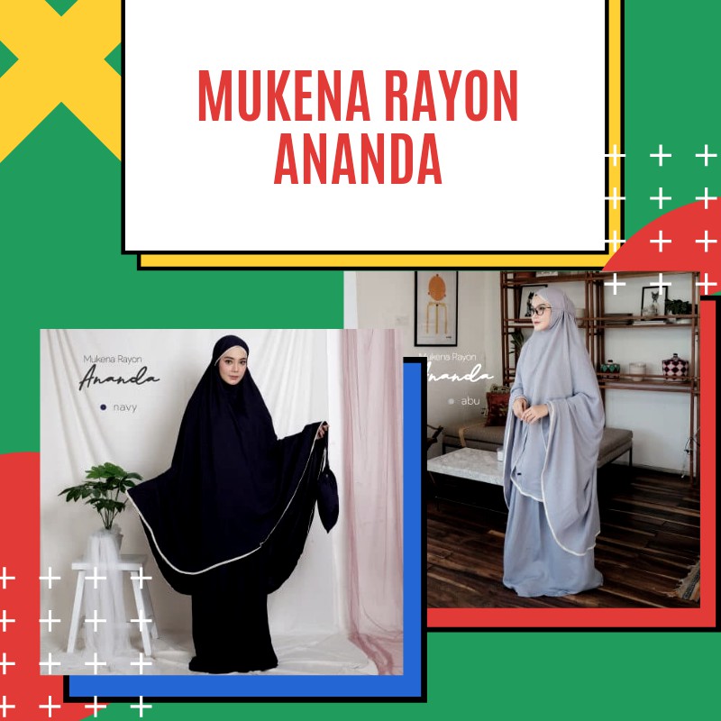Mukena Dewasa Mukenah Traveling Telekung Jumbo Adem