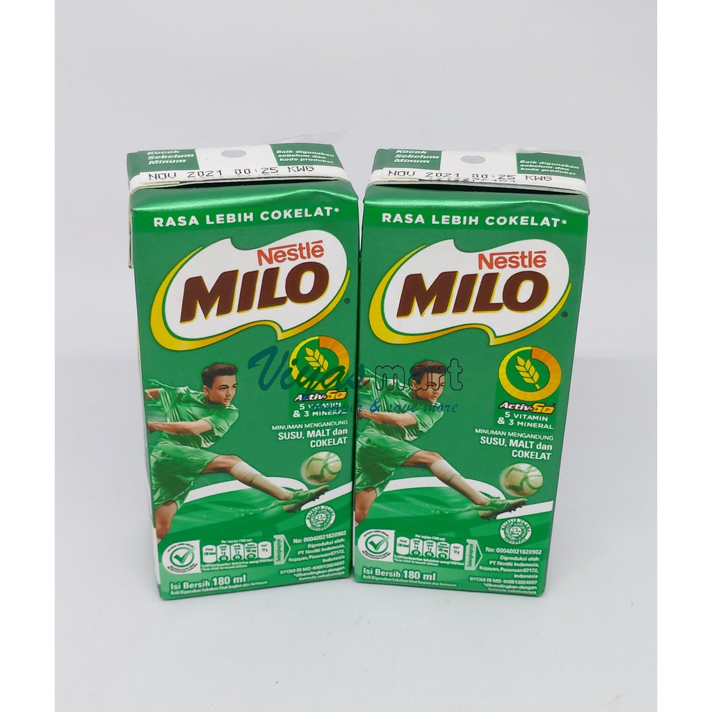 

Milo Susu Cair UHT / Susu Kotak 180ml