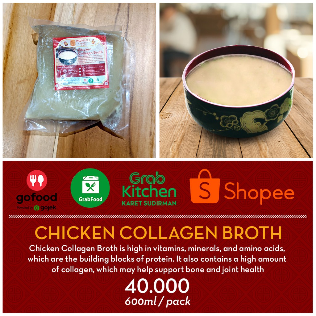 

Chicken Collagen Broth Frozen by Kokku Ramen