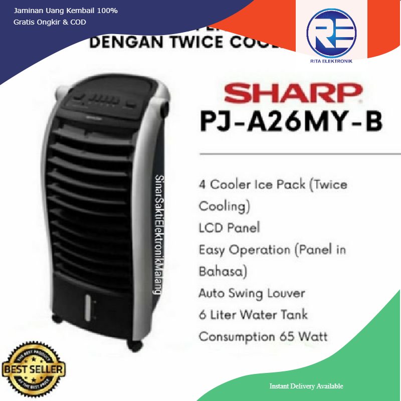 Air Cooler Sharp PJ A26MY