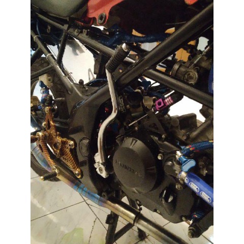 Kick Starter Viar Underbone Anti Mentok UB Pedal stater Model C S Ulo engkolan selahan Satria fu Viar CB 150R Sonic GL Tiger Megapro