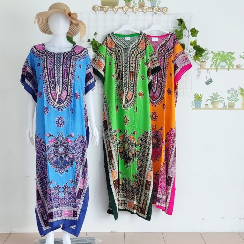 (COD) Kalong/ Daster Lowo Jumbo Expensive Batik Uzan/Riady/PUtri Ayu Realpict