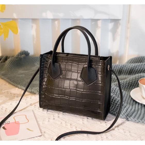 TAS SLEMPANG HEISO CROCO BAG