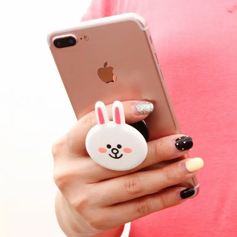 (B111)  Popsocket HP Karakter Cartoon 3D Pop Socket Kartun Griptok Phone Grip Phone Holder