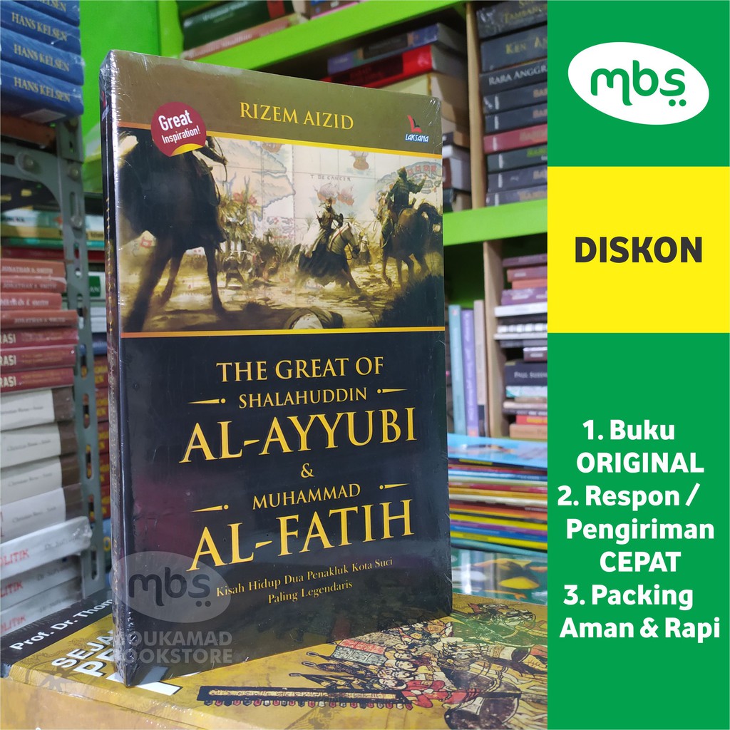 Jual BUKU THE GREAT OF SHALAHUDDIN AL-AYYUBI & MUHAMMAD AL-FATIH ...