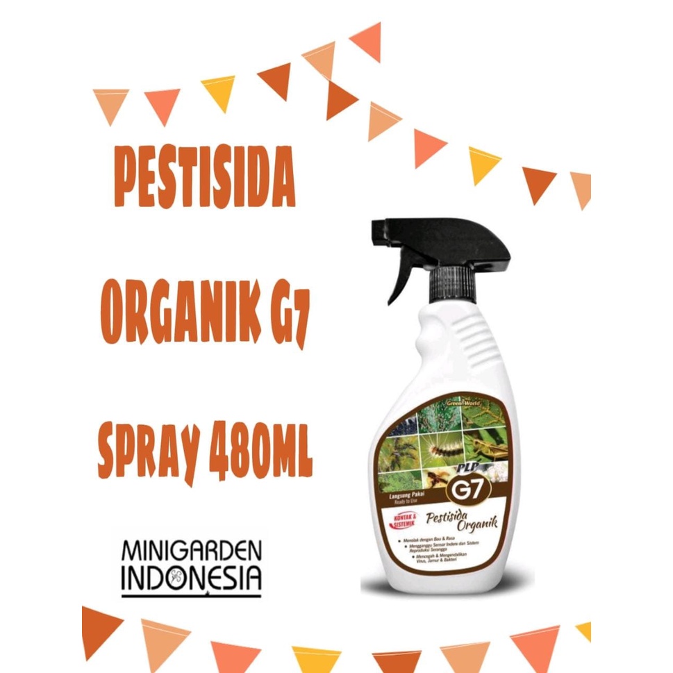 PESTISIDA ORGANIK MAGICGRO G7 SPRAY 480 ML ANTI HAMA BAKTERI VIRUS