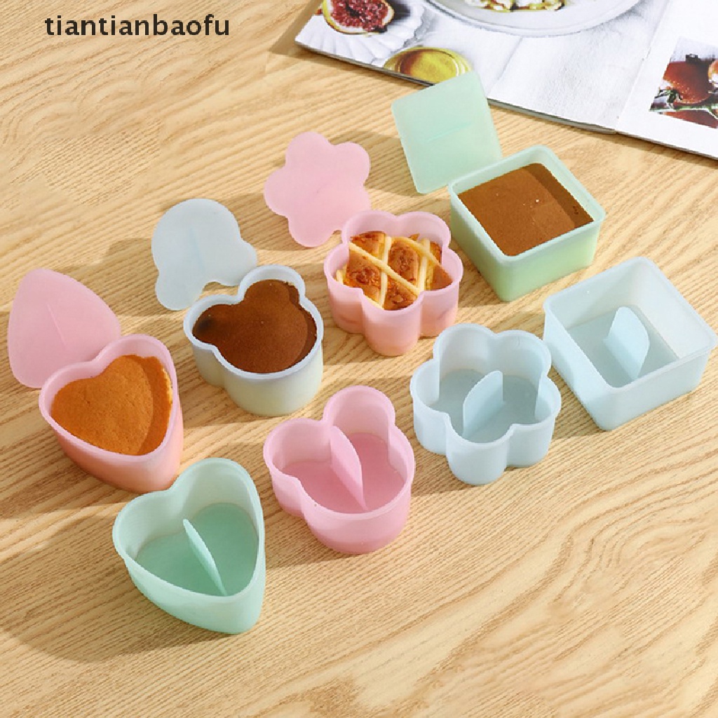 Set 5 Pcs Cetakan Nasi Bentuk Kartun Untuk Bento Sushi