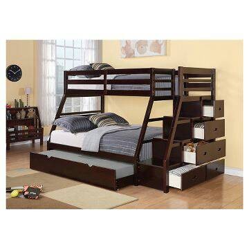 Dipan Anak Tingkat Twin Bunk Bed Kayu Jati