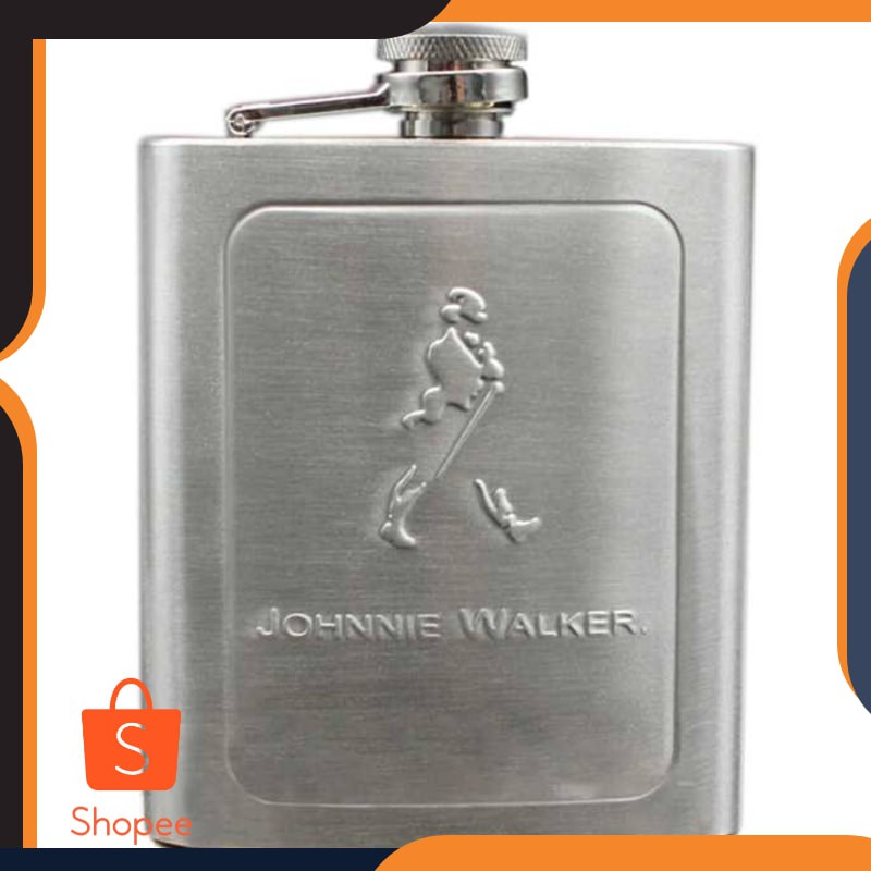 BIGSALE Stainless Steel Hip Flask 7 Oz Terpercaya