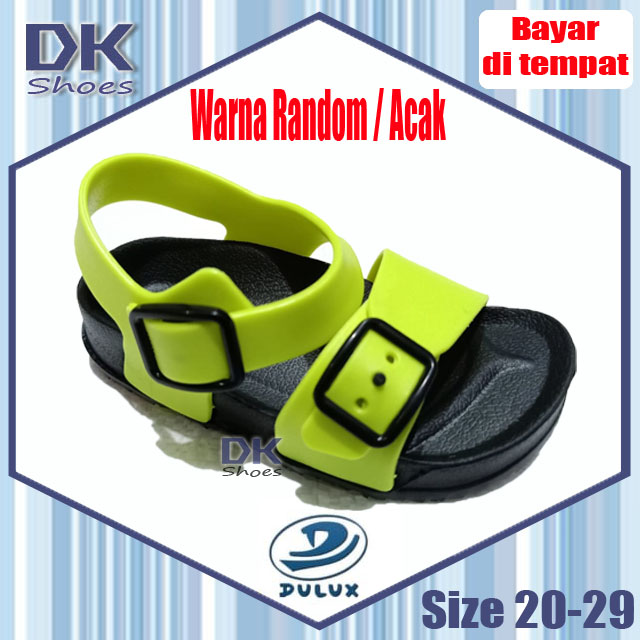 Dulux Let 20-25 / Sandal Sepatu Anak Balita Tali Belakang Laki