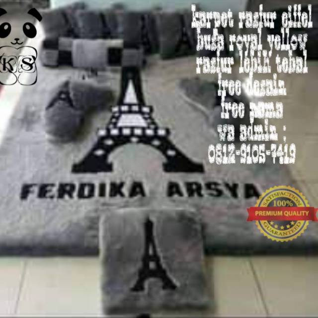 KARPET RASFUR MENARA EIFFEL