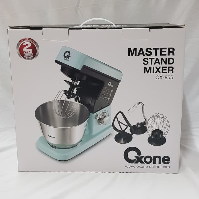 Oxone OX855 Master Chef Indonesia Professional Master Standing Mixer 300 Watt 4 Liter OX-855