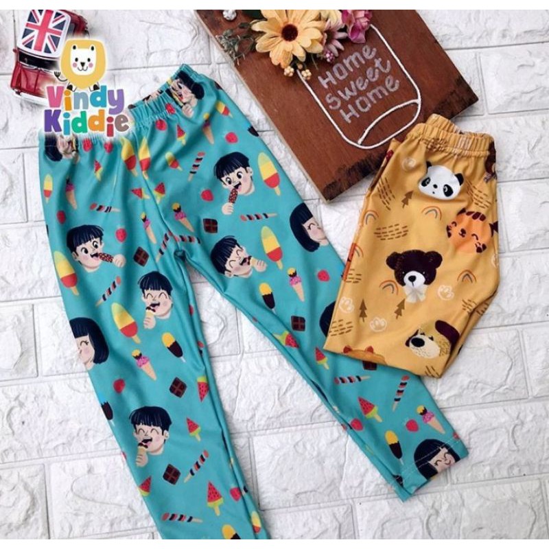 (XL) Legging anak/bayi legging premium import vindykiddie bukan inoel kids