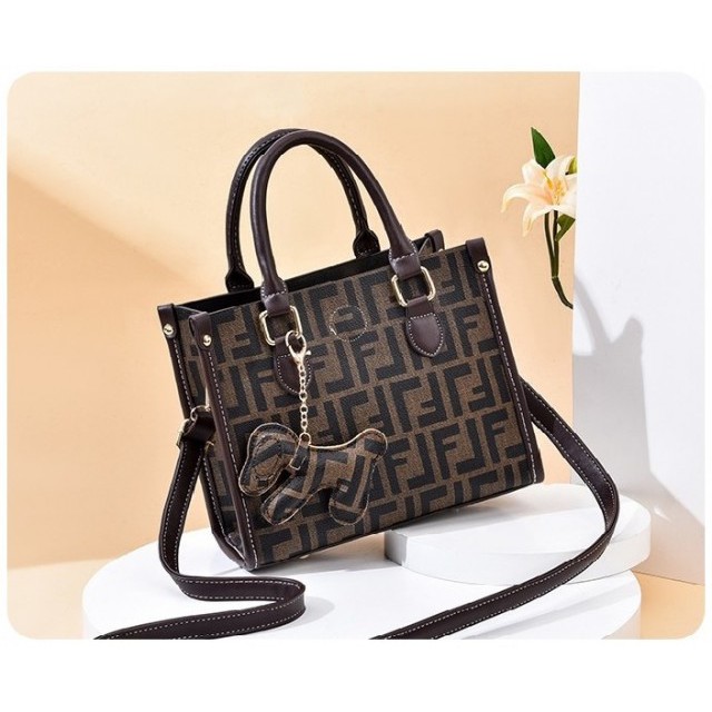 ZC 2849 RISCE TAS HAND BAG IMPORT WANITA CEWEK PEREMPUAN JAKARTA BATAM 23 20 10 GANTUNGAN DOG