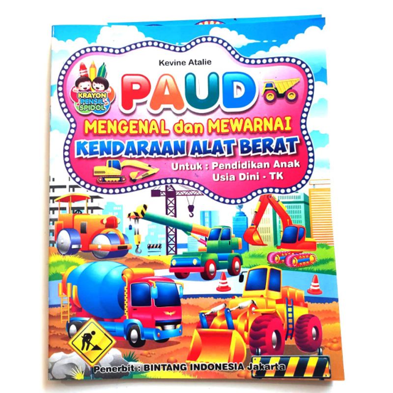 Buku MEWARNAI PAUD..