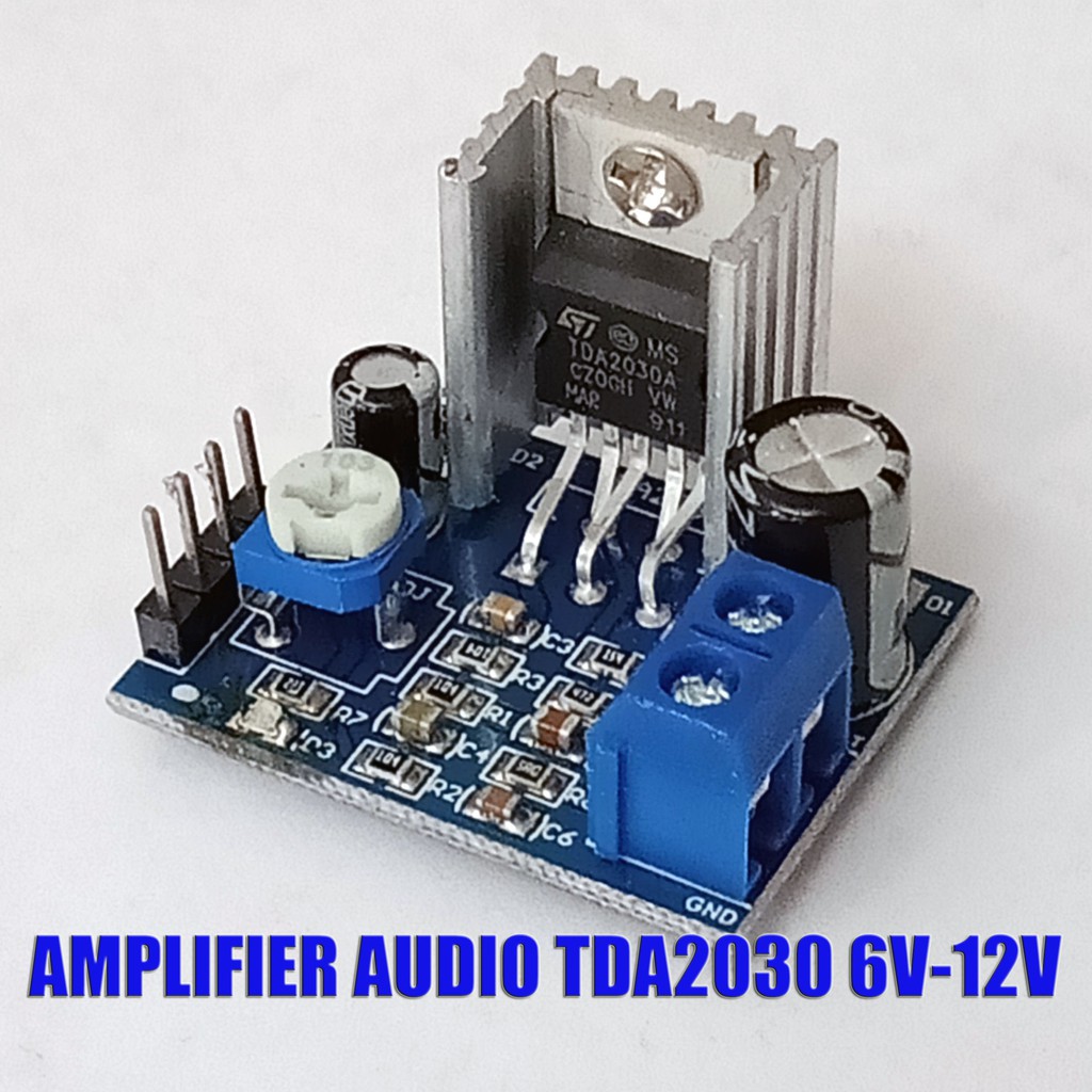 Jual Modul TDA2030 Mono Power Amplifier DC 12V Indonesia|Shopee Indonesia