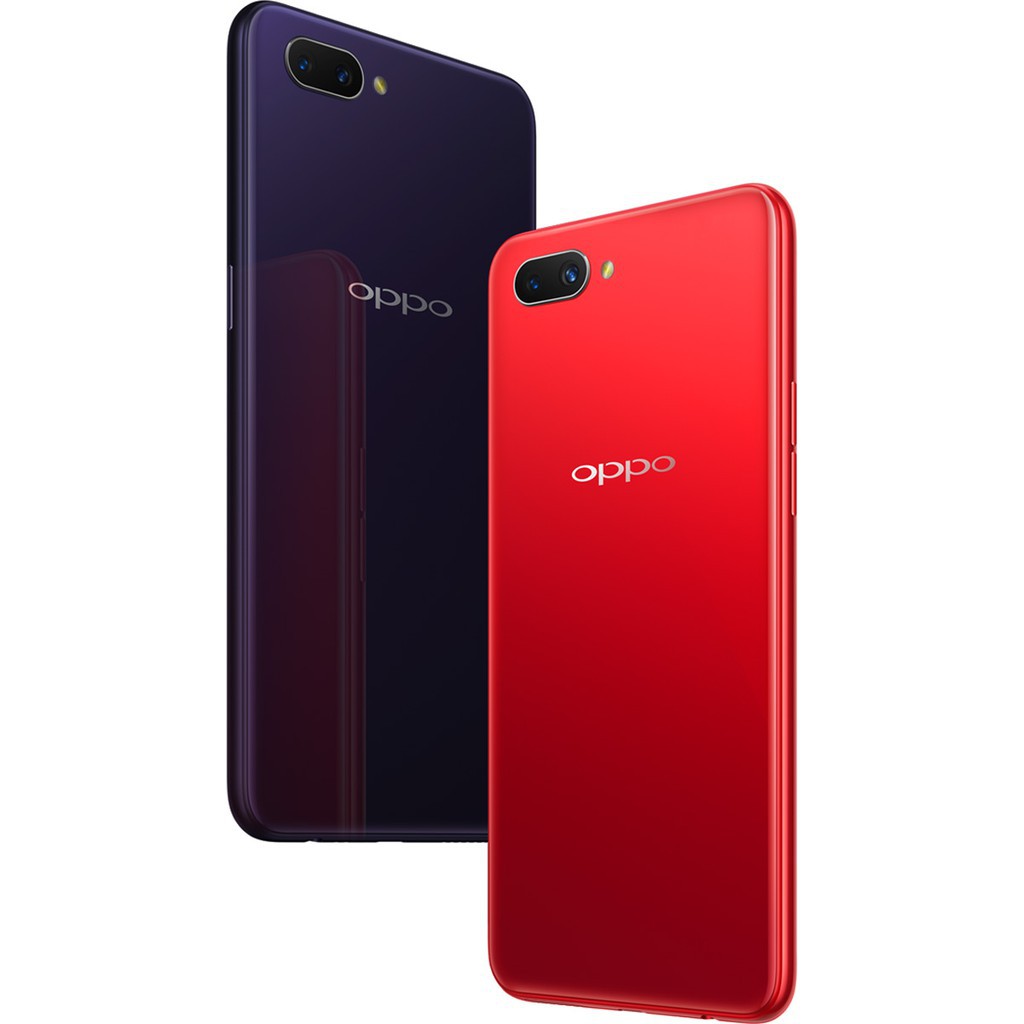 Oppo A3S - RAM 2GB ROM 16GB (2/16) - Red / Purple - Baru NEW - Resmi
