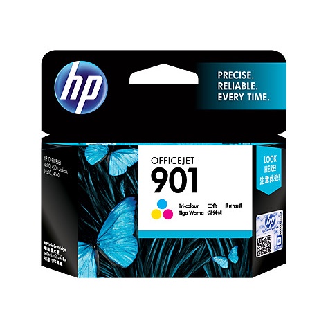 Tinta HP 901 Colour Original , tinta printer HP ori