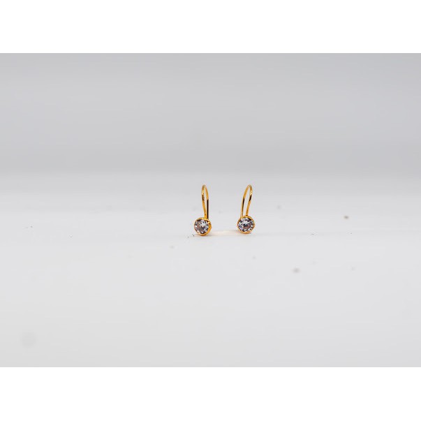 Anting bayi emas model desi 1/4 gram kadar 300 dan 700/16k