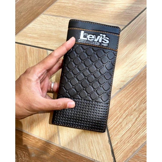 GARANSI Dompet Panjang Pria Ballery Kulit Sintetis Fashion