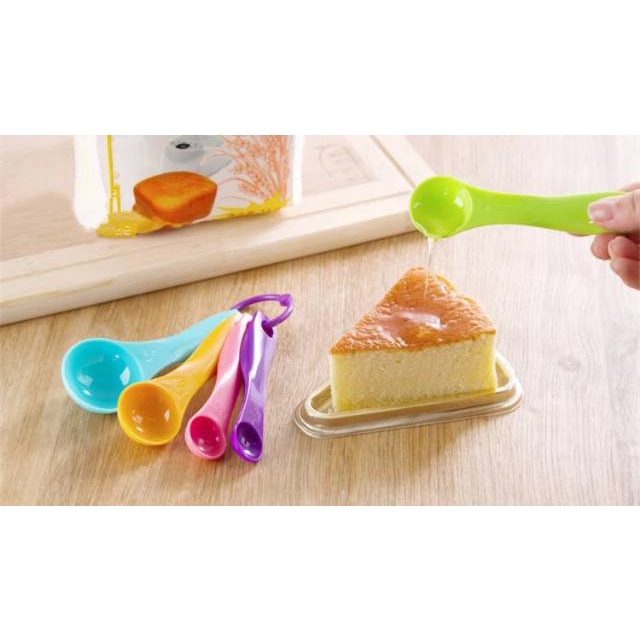 [BISA COD] Jual 1 Set Sendok Takar Sendok Takaran Measuring Spoon Sendok bumbu dapur takar tepung bahan baku obat