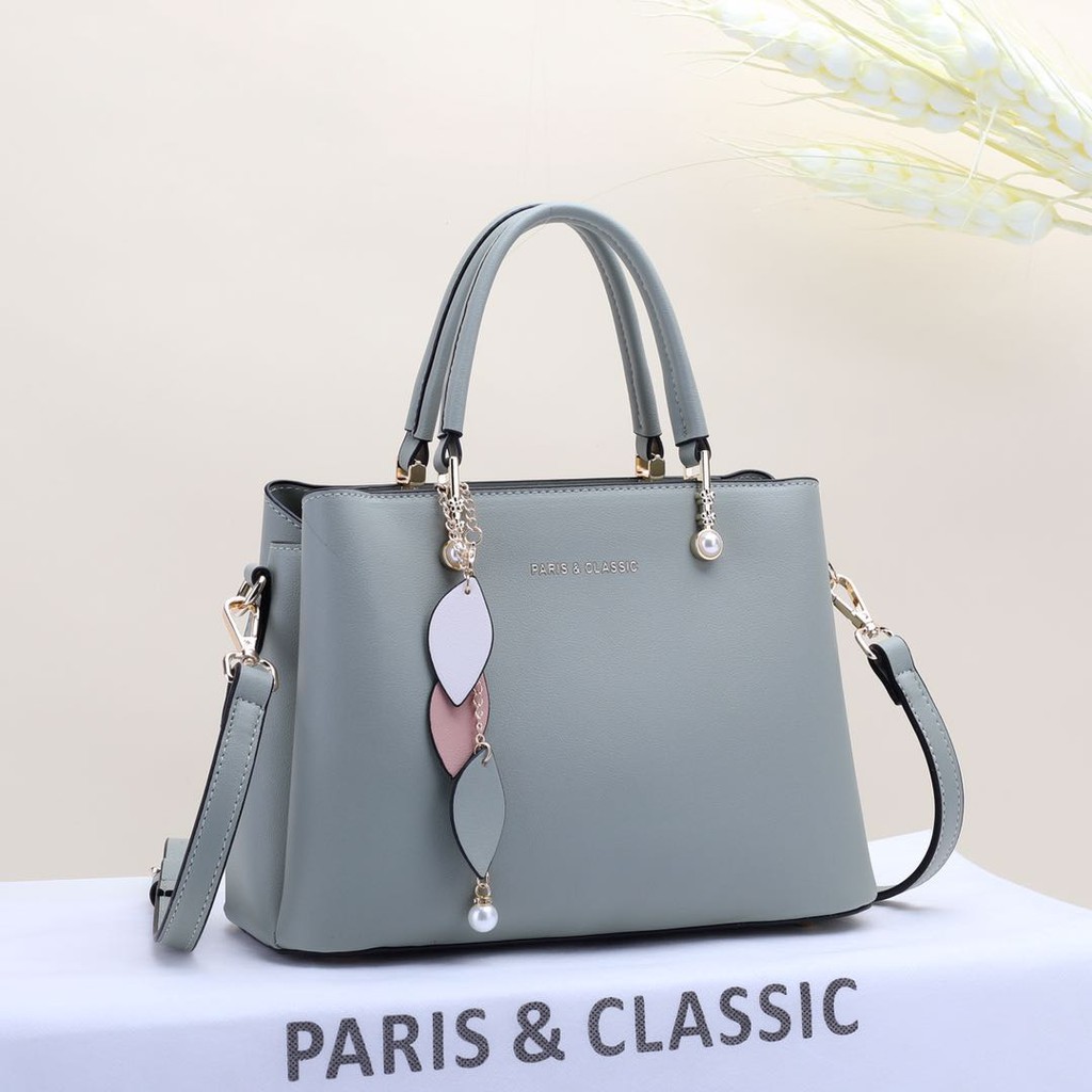 Paris Classic Tas Wanita Import Branded Original Terbaru Handbag Selempang Wanita Top Handle Bag Tas Fashion Wanita Import [PC 2040]