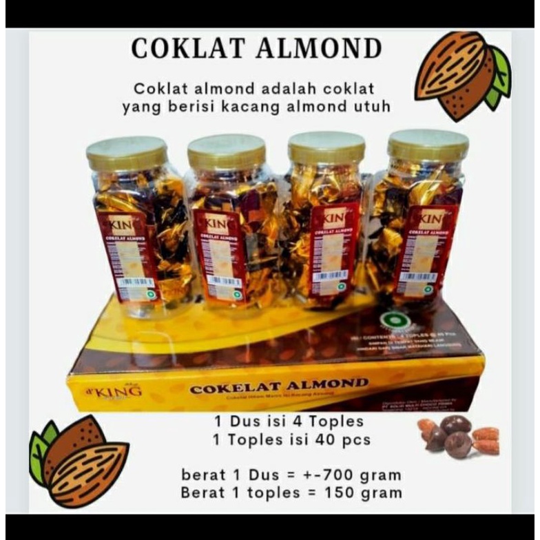 

Coklat Almond Toples