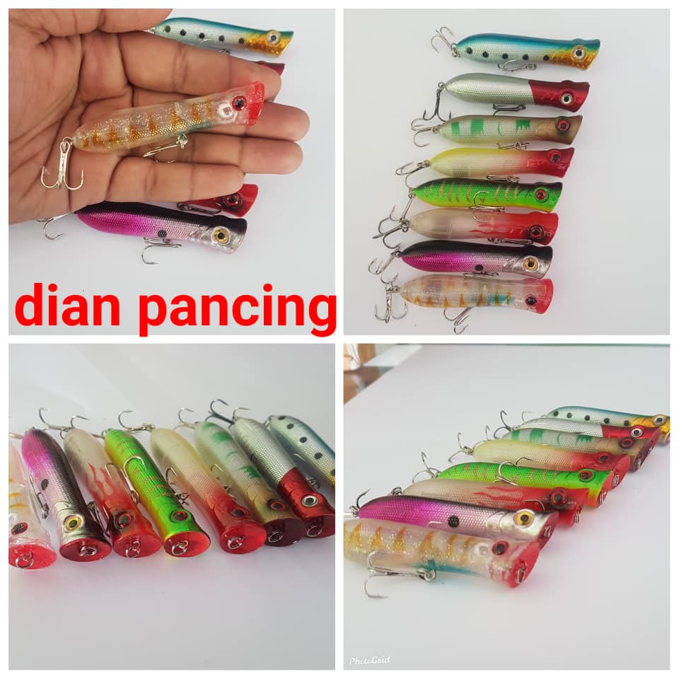 Umpan Popper 11g/8cm / Umpan Casting Terbaru / Umpan Casting