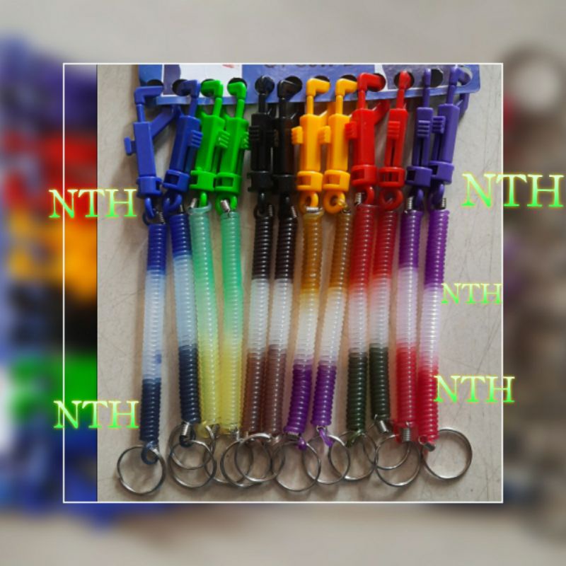 Gantungan kunci spiral.Gantungan kunci unik.Gantungan kunci sepeda motor