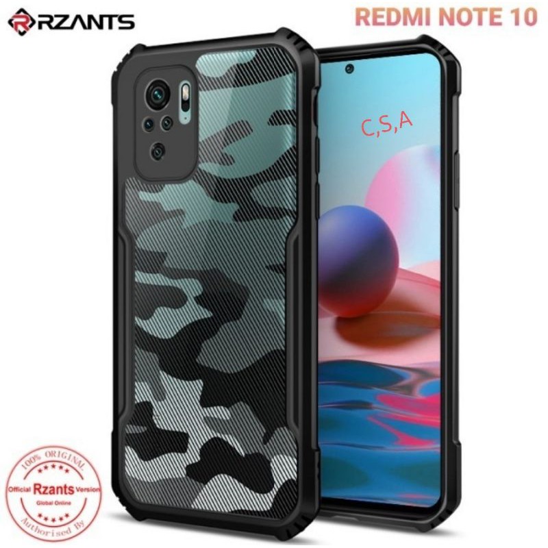 Case Xiaomi Redmi Note 10 / Note 10s / Note 10 Pro RZANTS Camo Military