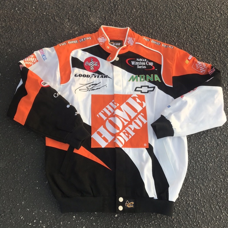 The Home Depot Tony Stewart Nascar Vintage Jacket