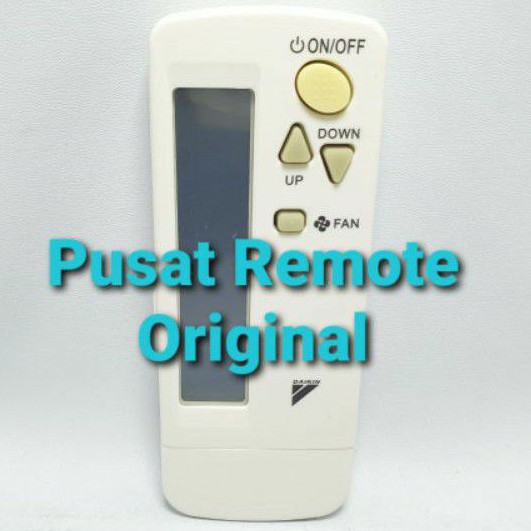 REMOTE REMOT AC DAIKIN KASET BRC4C153 BRC4C151 SEPERTI ORIGINAL