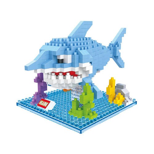 Lego Nano Block Hsanhe 8235 Finding Nemo Bruce