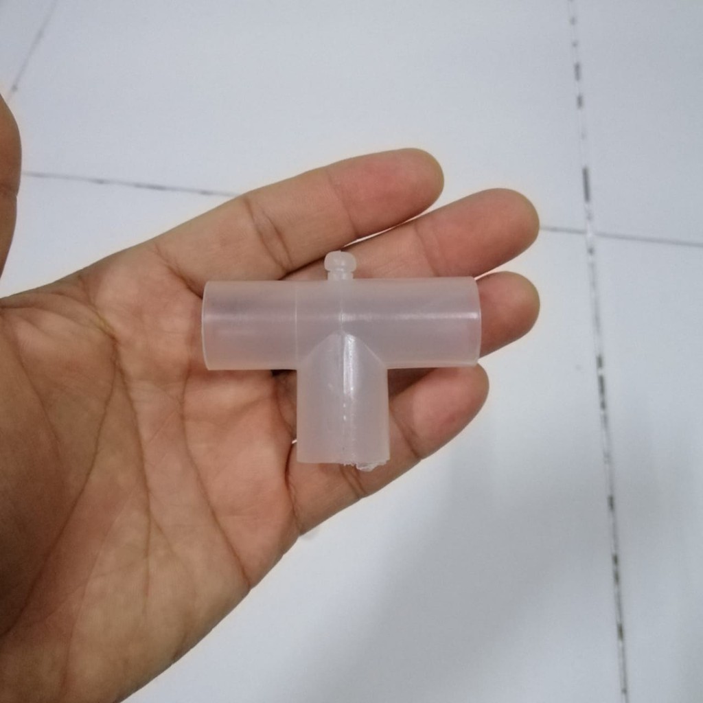 konektor sambungan pipa T aquarium aquascape