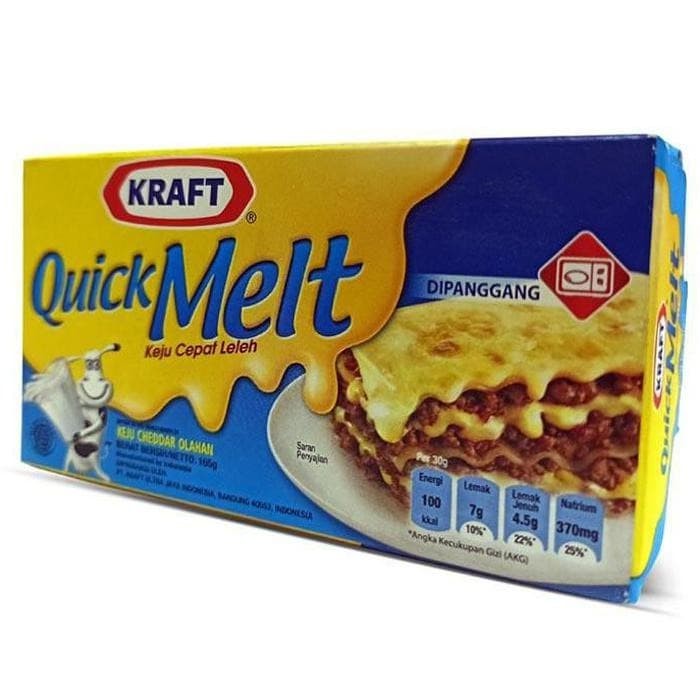 Keju Kraft Quick Melt 165gram