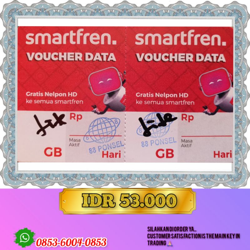 Voucher smartfren unlimited LITE