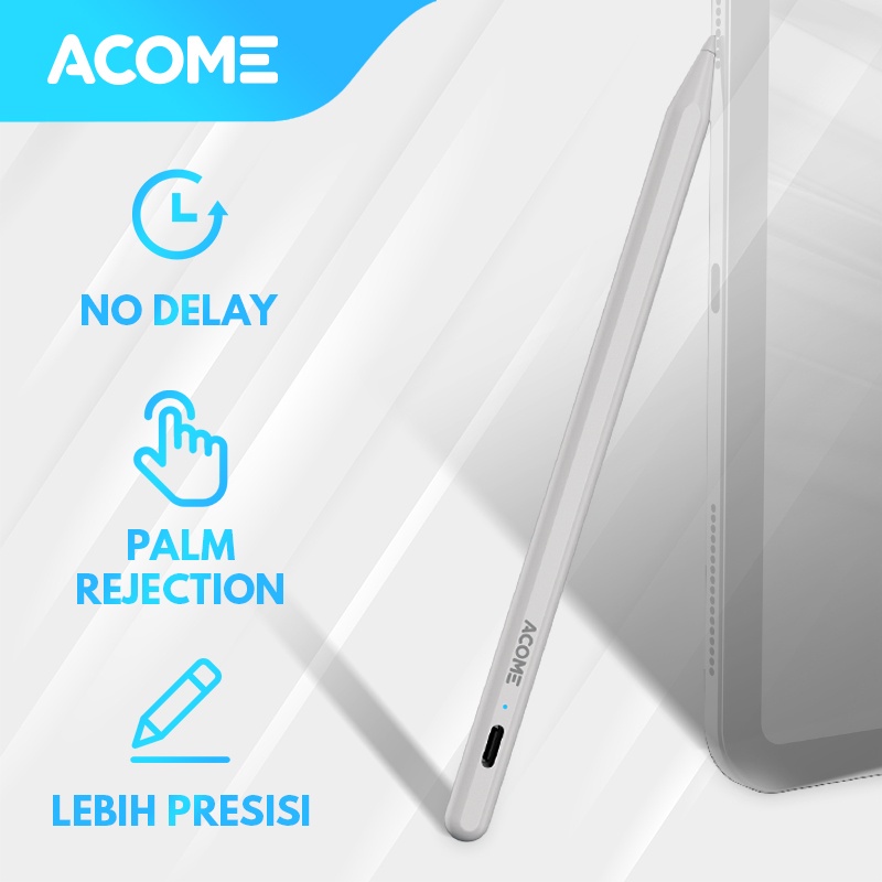 Acome Stylus Pen Universal for I-Pad Garansi Resmi 1 Tahun ASP10