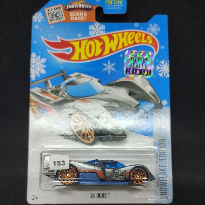 hotwheels 24 ours snowflake edition