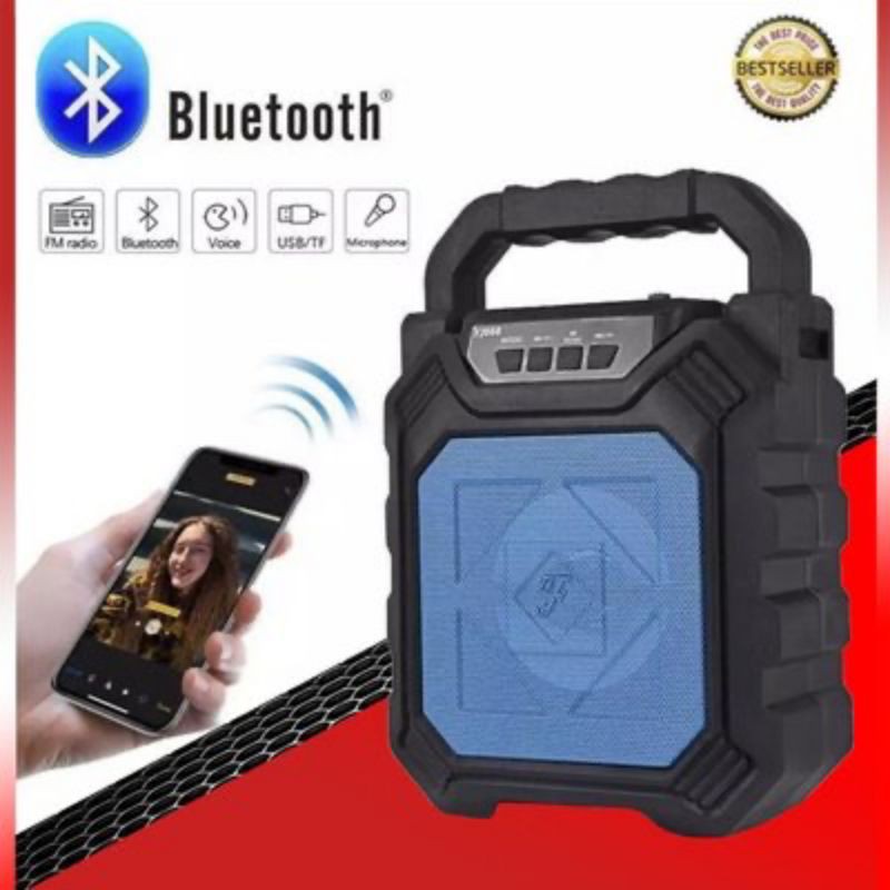 Speaker 668 bonus mic loh,speaker bluetooth,speaker portable