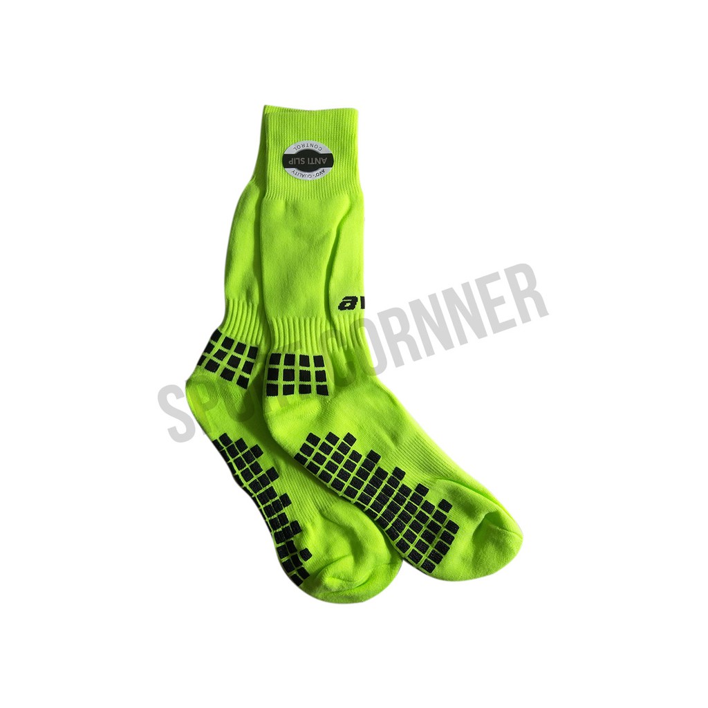Kaos Kaki Anti Slip Futsal R9 - AVO-Hijau Stabilo