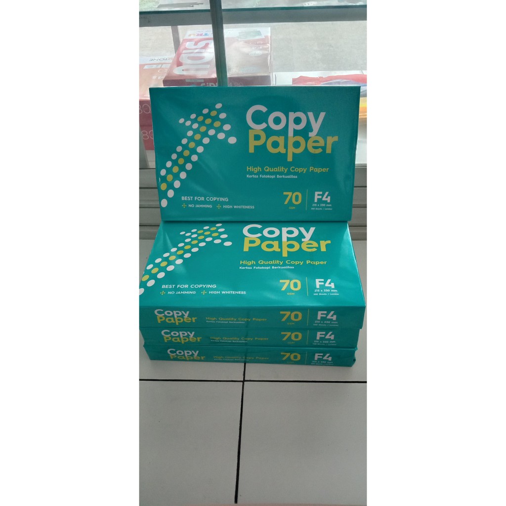 

Kertas HVS Coppy Papper f4 70 gram