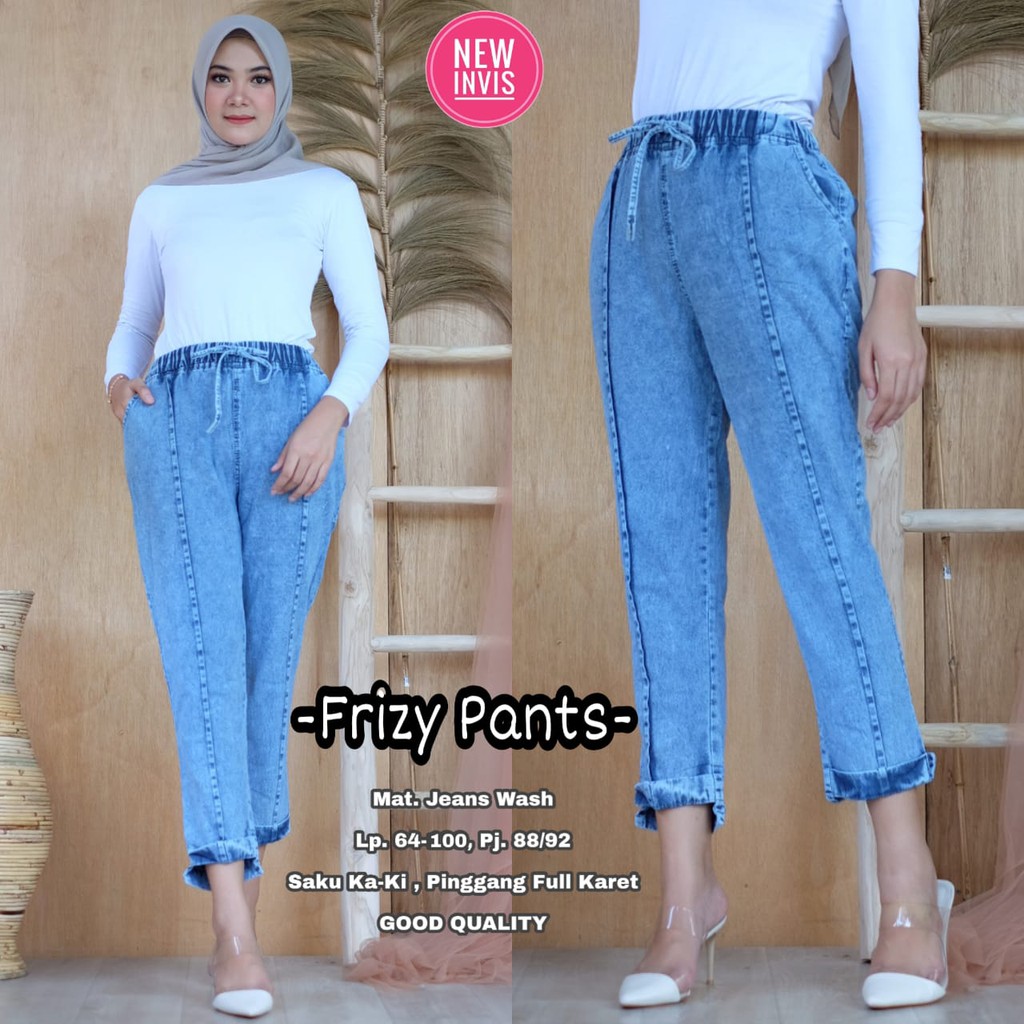 Frizzy Pants Celana Kulot Untuk Orang Pendek Berhijab Setelan Kulot Modis Culotte Pants Kekinian Shopee Indonesia