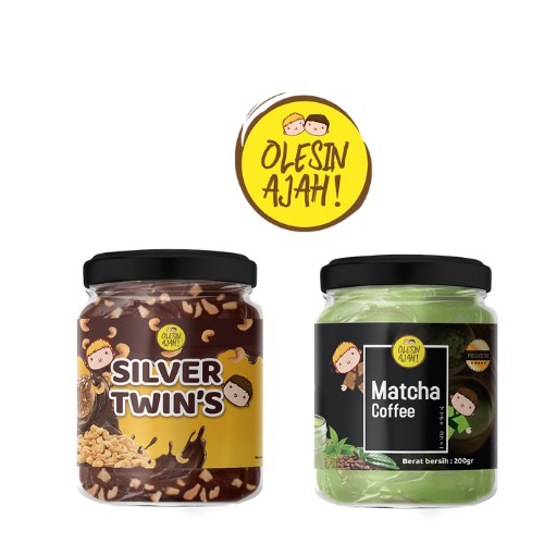 

Promo OlesinAjah Selai Silver Twins 200Gr + Matcha Coffee 200Gr