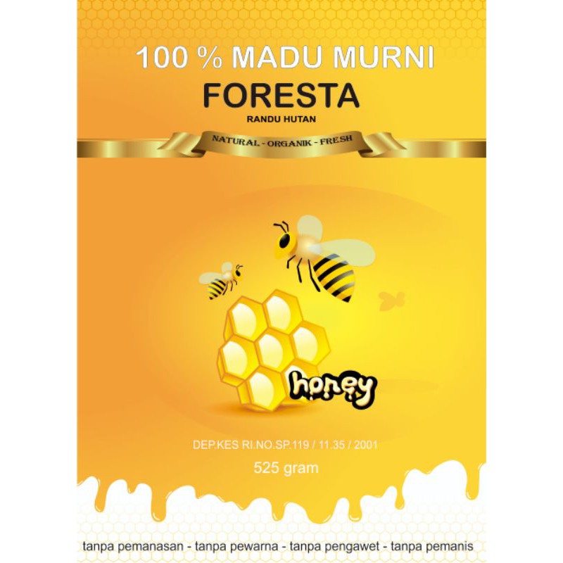 

Madu Randu murni petani